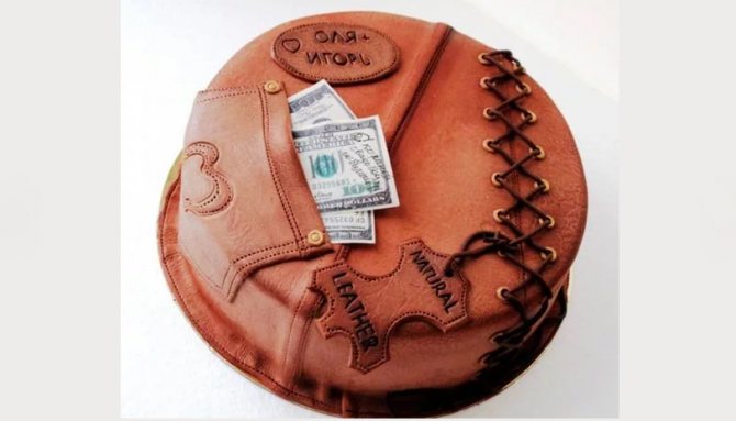 Торт 3 на 3 года свадьбы