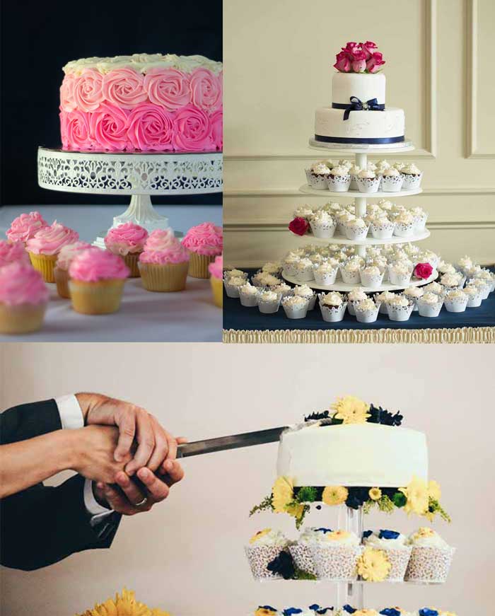 торт и мини-тортики