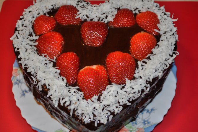 Торт на годовщину своими руками