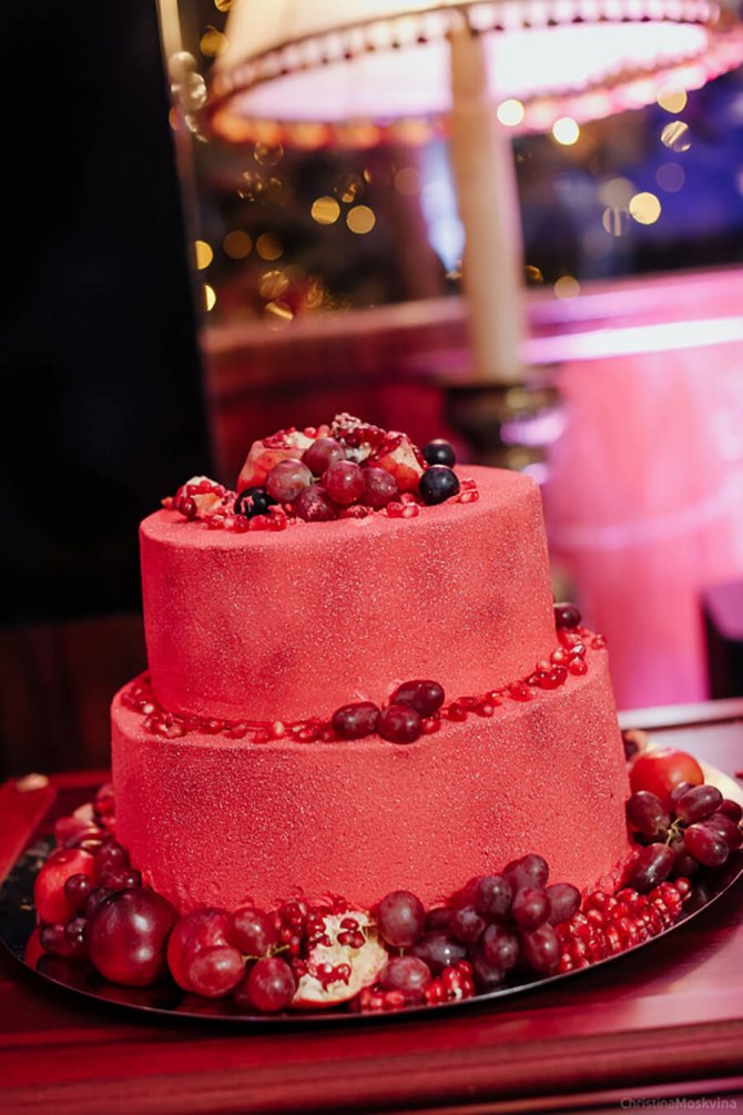 торт с велюром