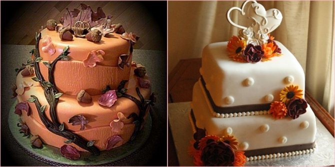 Торты украшают чем угодно