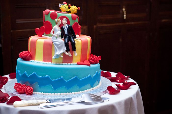 трехъярусный свадебный торт 20