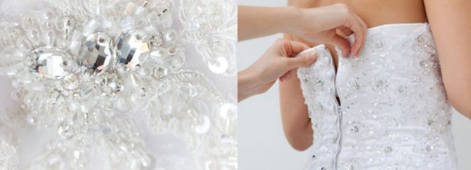 Тренд 2022 года – блестящее свадебное платье: лучшие модели и фото модных нарядов