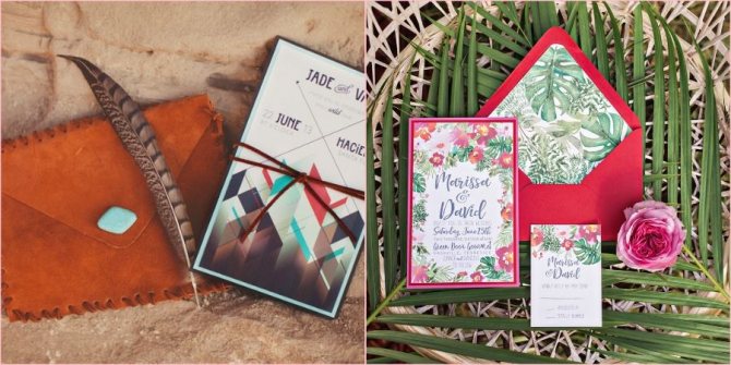 Удивите гостей красивыми пригласительными