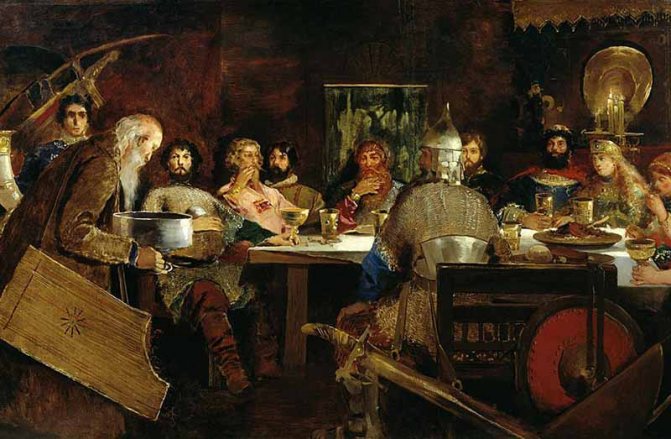 Угощения на Руси