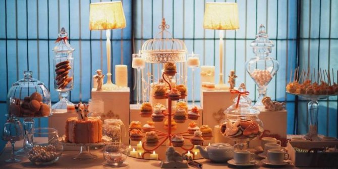 Угостите гостей сладостями