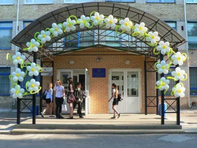 Украшение ромашками