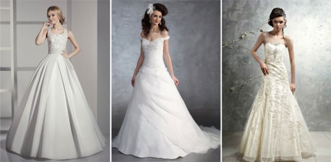 Украшение свадебного платья стразами и камнями