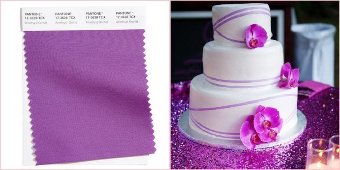 Уникальная Аметистовая орхидея сделает любое свадебное оформление сказочным