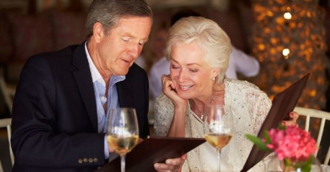 ужин при свечах