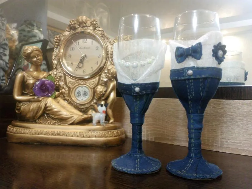 В джинсовом стиле