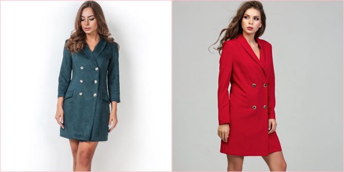 В этом году платье-пиджак на пике популярности