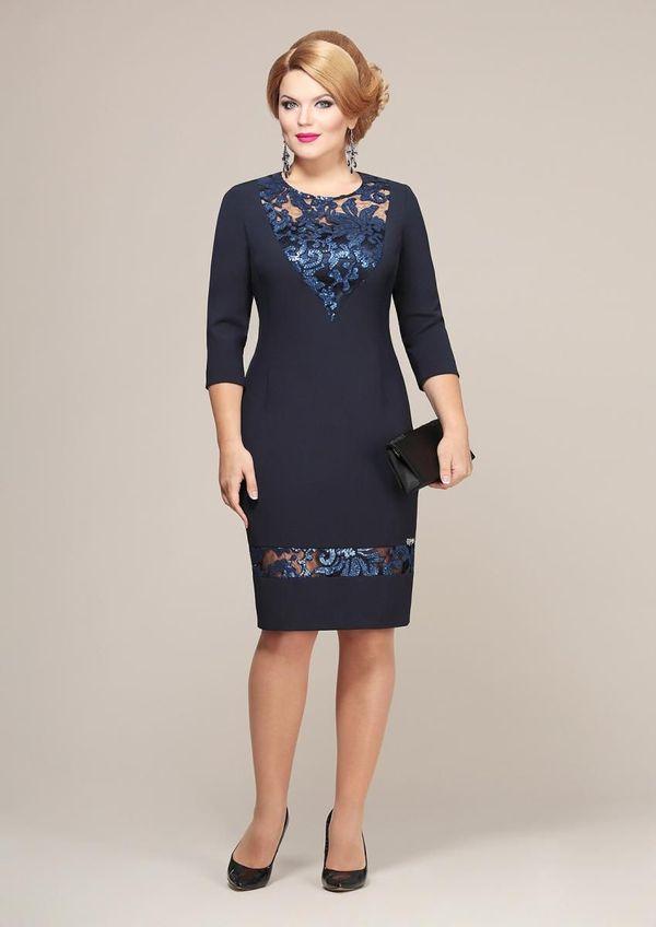 Вечернее платья с вставками