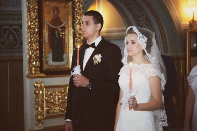 Венчание: какого цвета платье выбрать 5