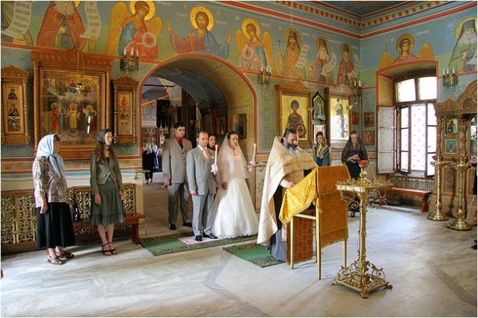 Венчание в церкви уже женатым что нужно
