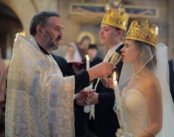 Венчание в церкви