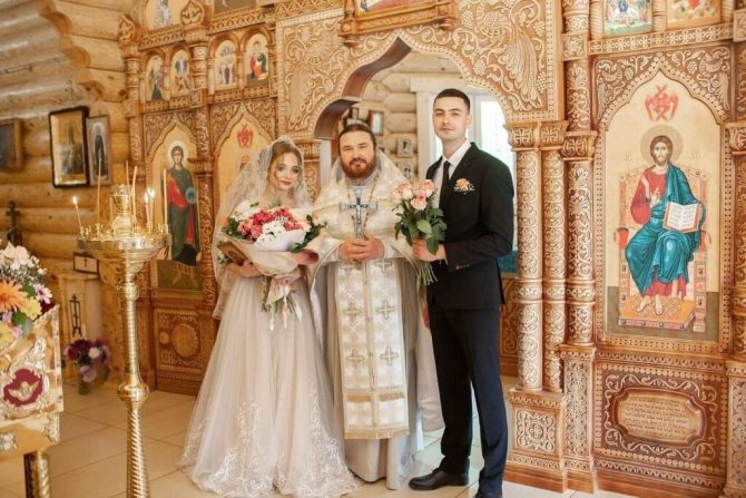 Венчание в церкви