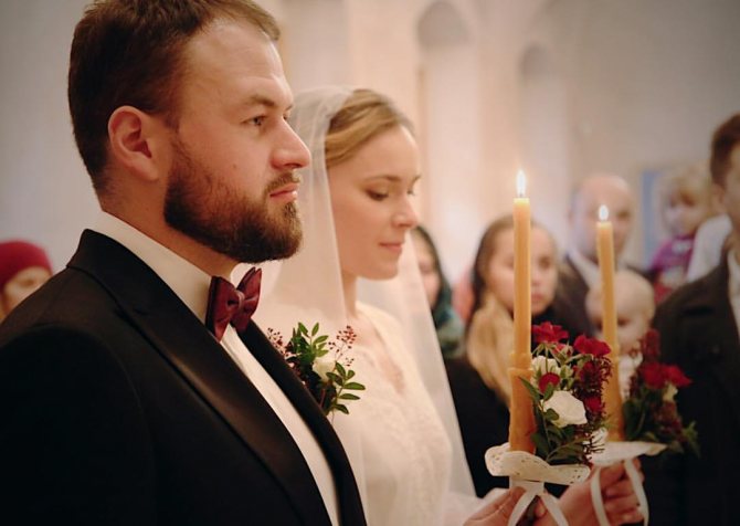 Венчание Владимира Теленкова и Дарьи Бариновой