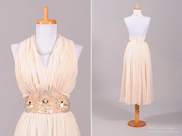 винтажные свадебные платья