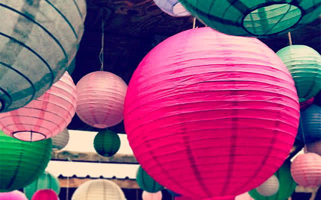Восточные фонарики