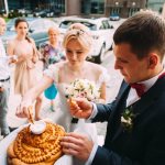 Встреча молодых караваем