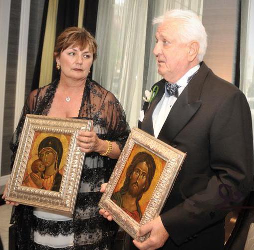 встреча молодых с иконой