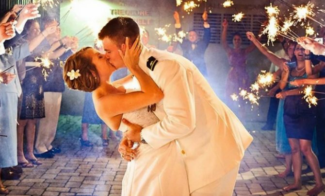 встреча молодых сценарий