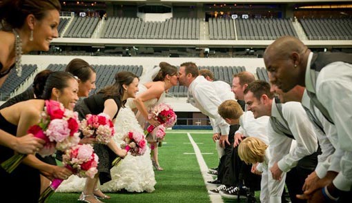 Выкуп невесты в футбольном стиле