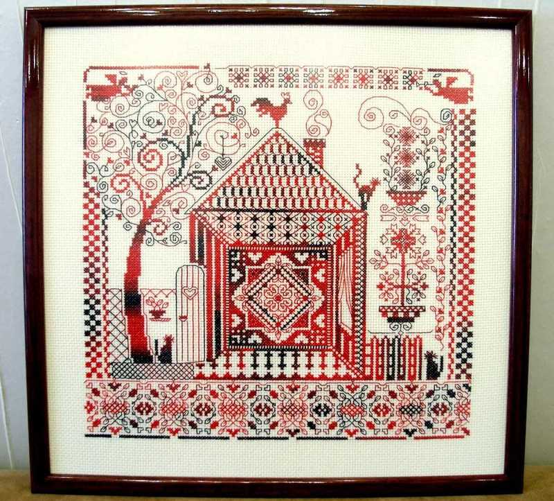 Вышитый обере