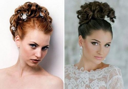 высокая укладка