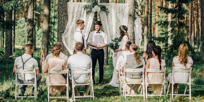 Замечательно организовать выездную регистрацию