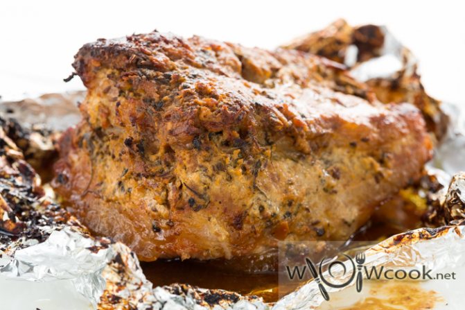 запеченная свинина