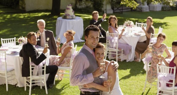 Застольная игра с ромашкой на свадьбу