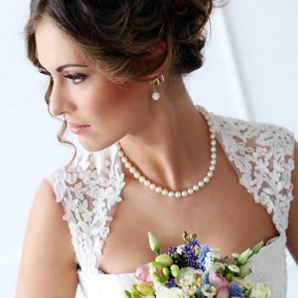 жемчужное украшение на свадьбу
