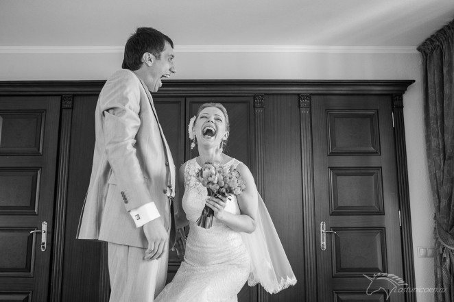 Жених и невеста и их утро