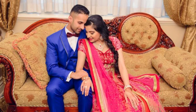 жених и невеста вместе