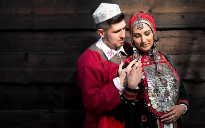 жених и невеста вместе