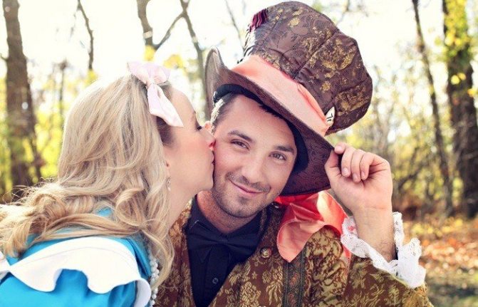 Жених в стиле Страна чудес