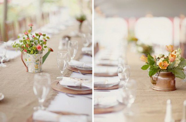 Жестяная свадьба стол