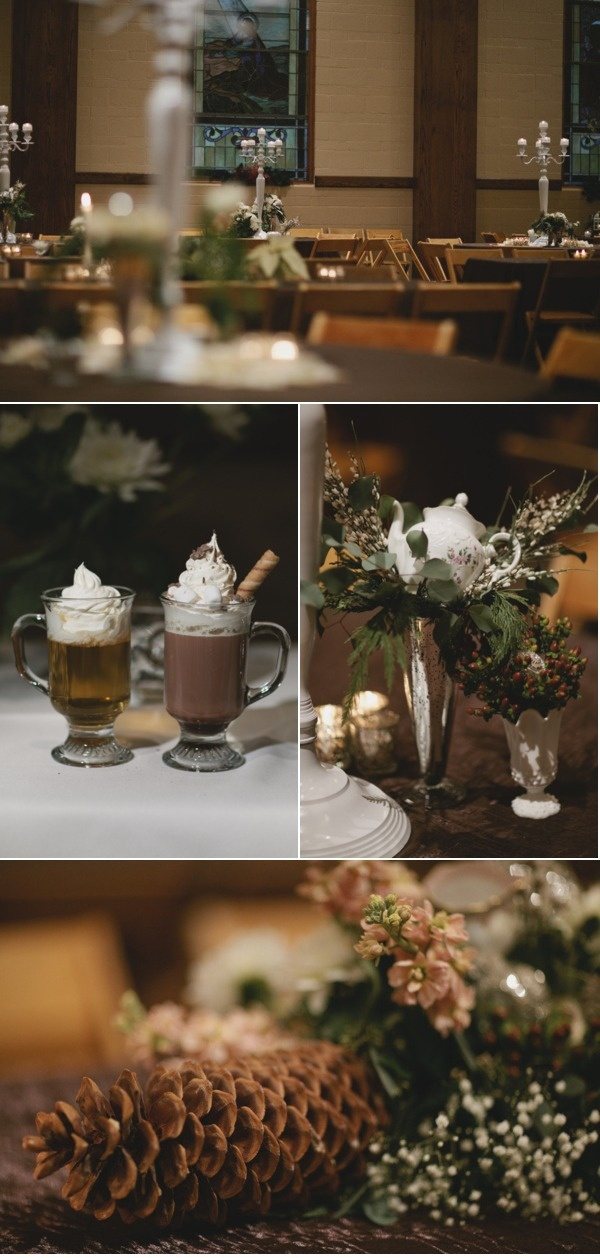 Зимняя свадьба в стиле рустик