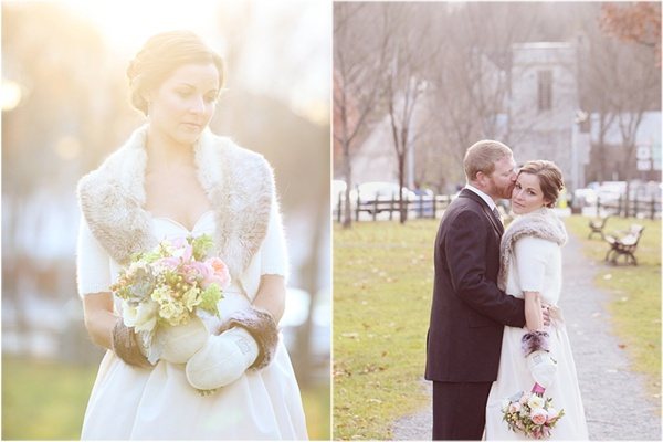 Зимняя свадьба в стиле рустик